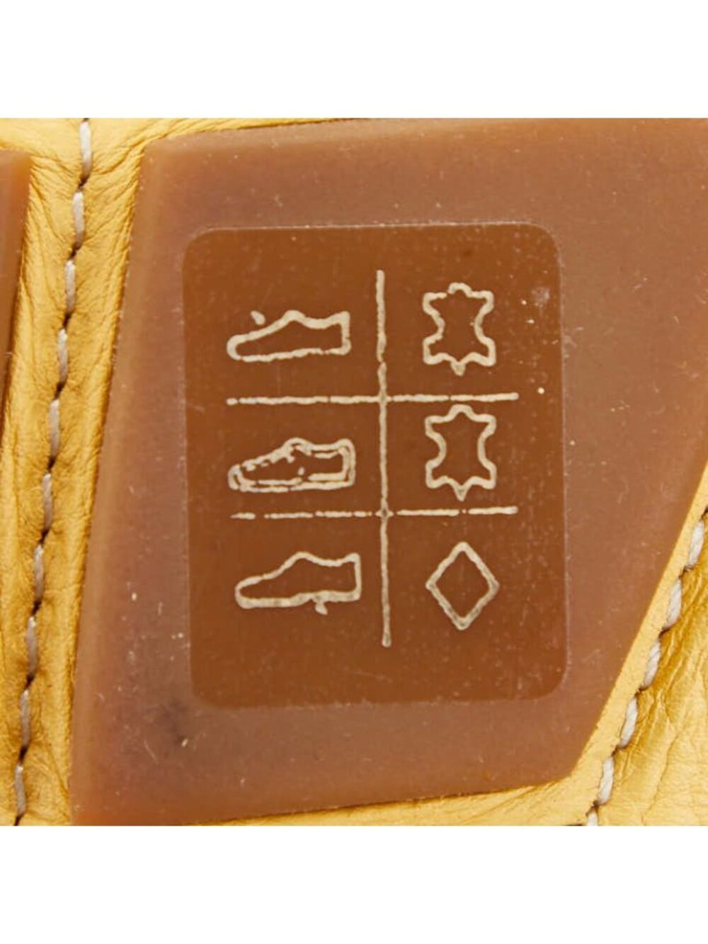 Prada Driving 35 Yellow Leather Sneaker - Picture 10 of 10